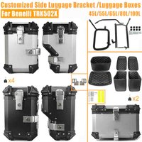 Customized For Benelli TRK 502X TRK502X Motorcycle Trunk Side Panniers Top Case Luggage Box SaddleBag Rear Topcase Accessories