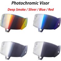 Helmet Visor Photochromic Lens Suitable For Alpinestars Supertech R10 Face Shield Visor Windshield Sunshield Anti-UV Accessories