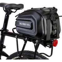 4L Portable Bicycle Pannier Multifunction EVA Hard Shell Bike Bag Large Capacity Waterproof for Outdoor Riding Travel