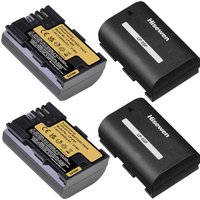 4X2850mAh LP-E6P LP E6P Battery For Canon EOS R5 Mark II 5D Mark III