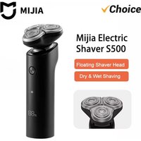 Original MIJIA S500 Electric Shaver Triple Blade Wet/Dry Beard Trimmer with Floating Head - Precision Shave Electric Razor Men's