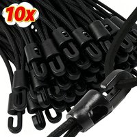 Mini Luggage Rope Elastic Ties Adjustable Rubber Bungee Ropes With Hook For Suitcase Strap Cords Tent Fixing Cord Ties Wholesale
