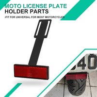 2024 2023 2022 Motorcycle For Yamaha MT 03/07/09/10 MT03 mt07 Universal License Plate Holder Extend Tail Reflector Licence Light