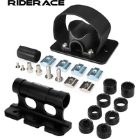 Bicycle Fixed Front Fork Bracket Mount Rack Bike Fork Mount Quick Release Thru Axle Carrier Car Roof Rack Support Cycling Parts
