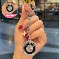 Diamond Car Badge Keychain Key Ring Accessories Gift For BMW M Performance E46 E90 E60 F10 F30 E39 E36 F20 E87 G30 E92 E91 X5
