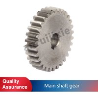 Main Shaft Steel Bridge Gear 30 Teeth Steel Intermediate gear for SIEG X2&CX605&Grizzly G8689&Little Milling 9&Clarke CMD300