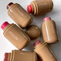 RHODE Skin Balm Jelly Bean Lip Gloss Piggy Juice Box Pocket Blush Stick Non-fading Waterproof Blusher Moisturizing Lipstick image 4