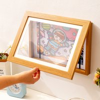 Children Art Frames Magnetic A3 A4 Changeable Kids Frametory for Photo Drawing Paintings Pictures Display Storing Photo Frame