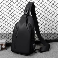 Large Capacity Multifunctional Chest Bag, Fashion Simple Commuter Lightweight Shoulder Crossbody Bag for Daily Travel