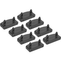 Bed Slat Cover Fixer Stainless Steel Bed Slat Buckle Furniture Accessories Solid/Easy To Install For Bedroom Bed Slat Fixing