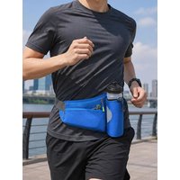 AliExpress NONE Adjustable Sports Fanny Pack with Water Bottle Holder Multifunctional Outdoor Running Waist Bag for Hiking Cycling Fitness