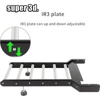 Tray For IdeaFormer IR3 V2 Printer Upgrade Roller Plate 3D Printer Parts Accessories Tray Support Printed Model Extended Plate