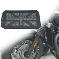 Iron Radiator Guard Grill Cover Easy Installation Motorbike Radiator Protective Grille for Motorcycle Accessories