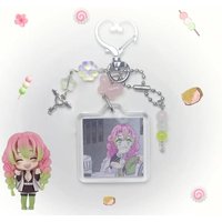 Demon Slayer Mitsuri Kanroji keychains cute handmade Aesthetic