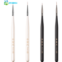 ●1PCS #0 #1 Ultra-fine Modeling Brush Outline Pen For Model Hobby Coloring Script Liner Brushes Coloring Script Liner Brushes