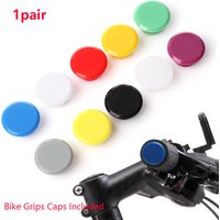 Bicycles Stoppers Covers 9 Colors Bicycle Handlebar Accessories Grip End Plugs Cycling Handles Caps Road Bike Grips