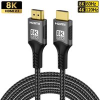 8K HDMI Cable High Speed 48Gbps HDMI 2.1 hdmi to hdmi high definition video Cable 1m 2m 3m 5m for HDTV Monitor PS4/PS5 Xbox