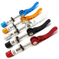 AliExpress NONE Universal Bicycle Seat Post Clamp Seatpost Skewer Bolt Quick Outdoor Release Bike Seat Tube Clamp Outdoor Aluminium Alloy
