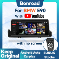 BONROAD Wireless CarPlay Android Auto Audio Car Radio With Youtube For BMW 3 Series E90 E91 E92 E93 GPS Navigation Multimedia Touch Screen Display Stereo image 4