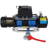 2000-20000lbs 12V 24V 4WD Off-Road 4x4 Car Electric Winch Steel Wire Rope (4-11mm) 6-24M Lifting Height Remote Control Auto