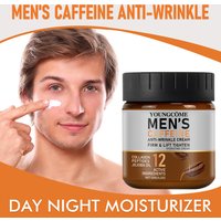 Caffeine Anti-wrinkle Cream for Men Remove Face & Neck Wrinkles Firming Moisturizing Skin Retinol Face Cream Facial Treatment