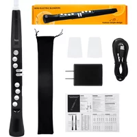 Electric Blowpipe MIDI Electronic Saxophone 99 Tones Flute Clarinet 99 Kinds of Wind Instruments with Storage Bag USB Cable