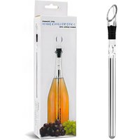 Convenient 304 Stainless Steel Wine Cooling Stick, Bar Pourer, Home Wine Frozen Rod, Wine Cooler,Beer Chiller Stick