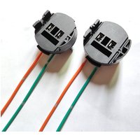 2Pcs Original H7 Halogen Lamp Adapter Base Connector For Hyundai Elantra Avante Mistra Grandeur Kia New Carens Headlight Bulbs