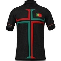 2026 New Portugal Cross Flag Football Jersey with Quick Drying Print for Fans, Outdoor Sports Training for Men Family Matching