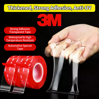 3M 4918F Transparent Double-Sided Tape Thicken 2mm No Traceless Nano Adhesive Tape High Tack Waterproof Strong Fixed Car Tape