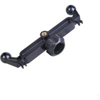 A2BA Car Phone Stand with Double 17mm Ball Head Adapter Car Phone Holder Base