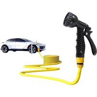 Sprinkle Watering Irrigation Tools 7 Spray Modes Garden Water Gun Household High-Pressure Car Wash Clean Sprayer Gun Hose Nozzle