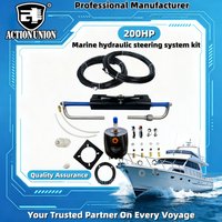 Yacht marine hydraulic steering system device 200HP outboard motor hydraulic steering system marine equipment