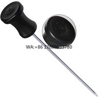 Leak Detectors 1500mm Mechanical Listening Stick Water Leak Detection Earpiece Pipeline Leak Noise Listening Rod