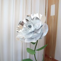 Artificial Rose Flower Wedding Aisle Road Lead Window Display Event Party Show Exhibition Mall Decor Floral Arrangement Props