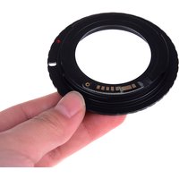 【Aluminum M42 Chips Screw Lens To EOS EF Mount Ring Adapter AF III Confirm】