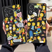 The Simpsons Cartoon Case for Google Pixel 6a 6 7 8 Pro 9a 7a 8a 10 9 Pro XL Funda Phone Cover