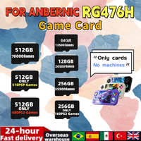 FOR ANBERNIC RG476H TF Card Portable Handheld Game Console Video Player Memory Card SD Card 512G 70000 Games PS2 PSP Game Card