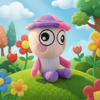 20CM New Cute Cartoon Moopy Piggy Plush Toy Game Cartoon Anime Figure Peripherals Accompany Sleep Doll Birthday Holiday Kid Gift