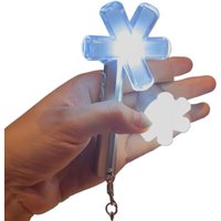 New Arrive Kpop Korean Lovely Mini Light Stick Keychains Ver.3 Electronic Lights Minnie Yuqi Bag Pendant Keyrings