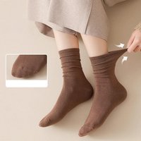 3 Pairs Sports Socks With Elastic Breathable Sweat Absorbing Men And Women‘s Simple And Versatile Socks