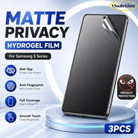 3PCS Matte Anti-Spy Hydrogel Protective Film for Samsung Galasy S26Ultra S25 S24 S23Ultra S22Plus S21FE Privacy Anti-Fingerprint