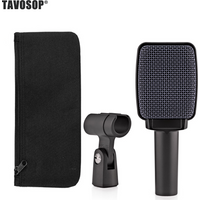 TAVOSOP High Quality E906 Super-cardioid Microphone Cardioid Instrument Microfonos Microfono with Clamp for Hot Selling