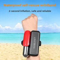 Automatic Inflatable Life Saving Arm Ring for Outdoor Sports Swimming Fishing Diving High Buoyancy Self Rescue Wristband