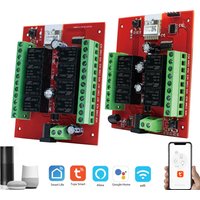 Tuya Wireless Switch Module 4/6/8 Channels Wifi Relay Controller APP Remote Control DIY Smart Home Automation