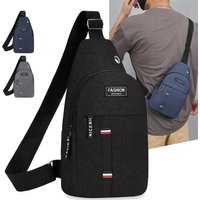 Brusttasche Herren One Shoulder Umhängetasche Große Kapazität Outdoor Sport und Freizeit Mode Kleine Umhängetasche Große Kapazität