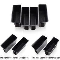 Fit VW Golf MK8 Door Storage Box 2020-2024 Golf R Door Tray Organizer Secondary Storage Box Compatible with Golf MK8 GTI