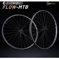 ELITEWHEELS 29er FLOW-MTB Wave-Like Carbon Wheelset Rachet System hub Mountain bent M14 hub racing bicycle mountain bike