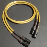 Good sound CARDAS original high quality gold version 3 pin XLR male/female balance cable HiFi amplifier CD player line 1 pair