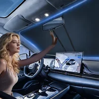 Car Sunshade Front Windshield Easy Use Lightweight Parasol Car Accessories Tools For Xiaomi Tesla Volkswagen BYD